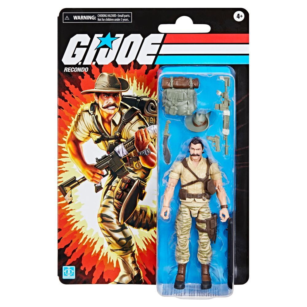 G.I. Joe Classified Series Retro Cardback, Recondo, 6” Action Figure