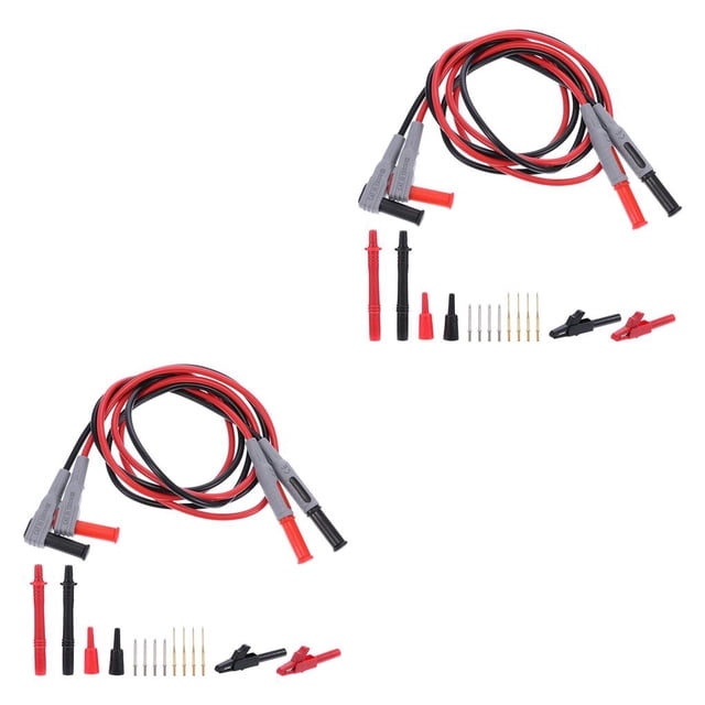 Kenally 1 Set Multimeter Test Probes 12-in-1 Kit Meter Clamp Tools Testing P1300B Accessory Electric Leads Multitester Tester Type1 NO1 Kenally CBP233384