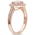 thumbnail image 3 of Everly Women's Morganite Rose Gold Plated Ring, 3 of 6