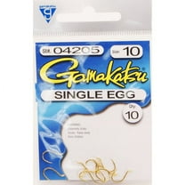 Gamakatsu Single Egg Gold 10 10pk
