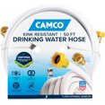 thumbnail image 1 of xianlin-TastePURE 50-Ft Water Hose - RV Drinking Water Hose Contains No Lead, No BPA & No Phthalate - Features Diamond-Hatch Reinforced PVC Design - 5/8\u201d Inside Diameter, Made in The USA (22793), 1 of 4