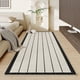 thumbnail image 1 of Light Luxury Living Room Decoration Carpet Simple Lines Bedroom Bedside Plush Carpet Rug Home Cloakroom Thicken Soft Floor Mat My Lux Decor Round, 1 of 6