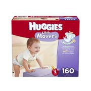 Huggies Little Movers Diapers, Economy P