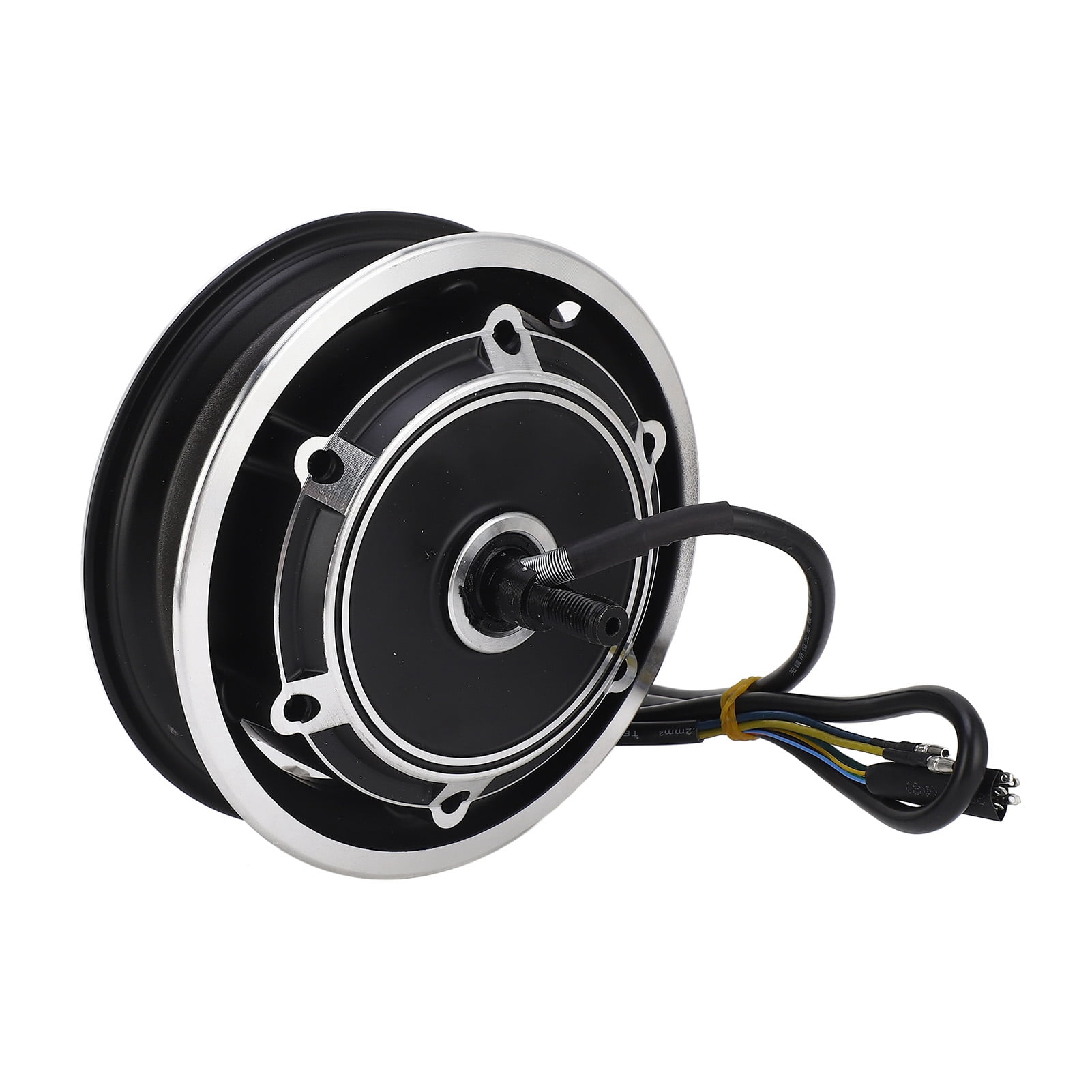 10 Inch Electric Scooter Hub Motor 48V 100W Electric Hub Motor Electric Bike Brushless Disc Brake Hub Motor