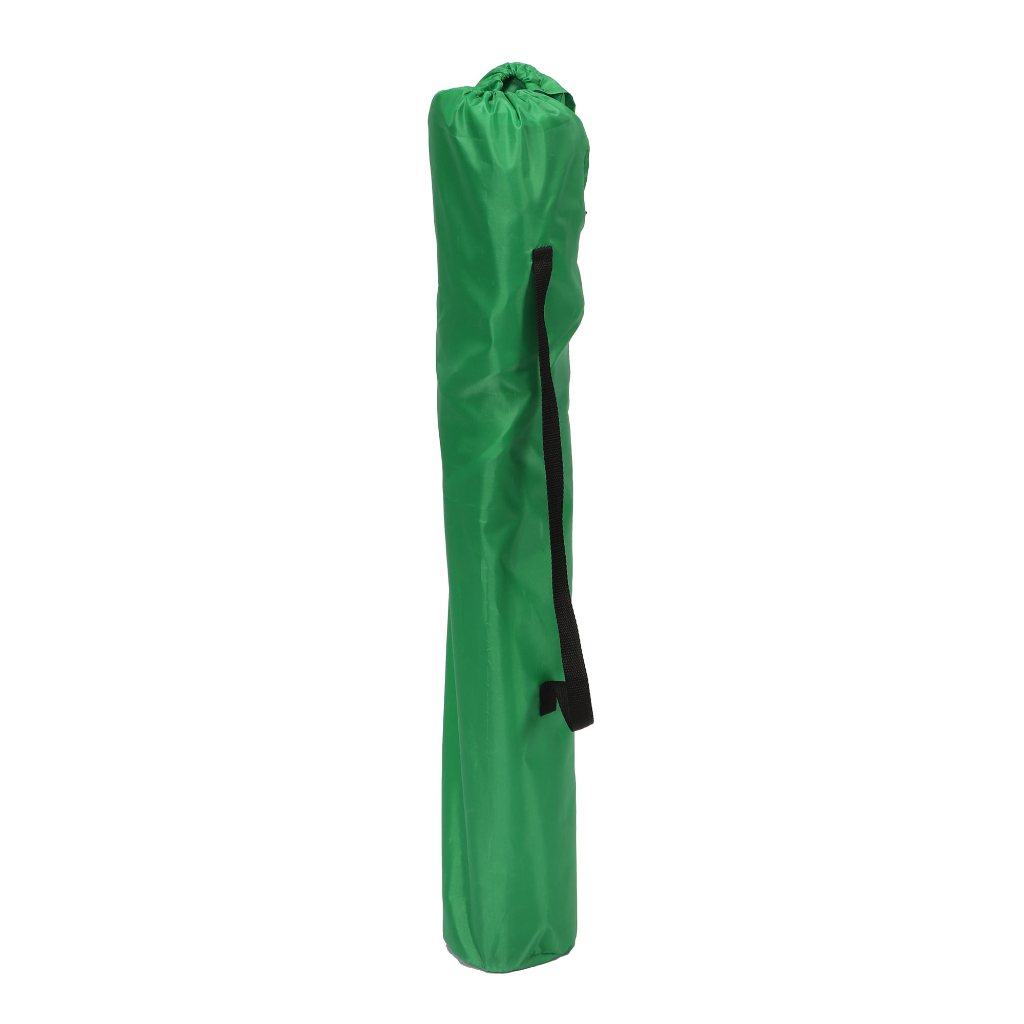 Ozark Trail Quad Folding Camp Chair with Cup Holder, Bright Green