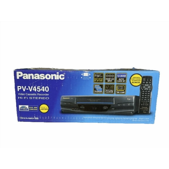 Panasonic PV-V4540 4-Head Hi-Fi VCR