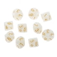 thumbnail image 1 of Dado,Dados D10,Accesorios de juegos de rol,jugando a los dados,Juego de dados de mesa, 1 of 7