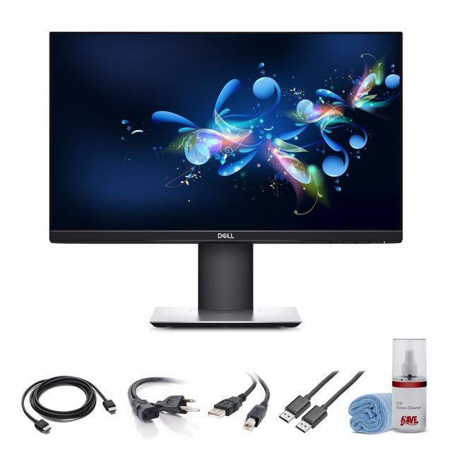 Dell P2719H 27 Inch 16:9 Ultrathin Bezel IPS Monitor - Starter Bundle