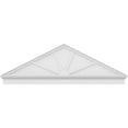thumbnail image 3 of Ekena Millwork 80"W x 26-7/8"H x 2-3/4"P (Pitch 6/12) Peaked Cap 4 Spoke Architectural Grade PVC Combination Pediment, 3 of 8