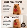 thumbnail image 5 of Tope de puerta khevga capibara adorable con peso de 1.3 kg, peluche, 5 of 5