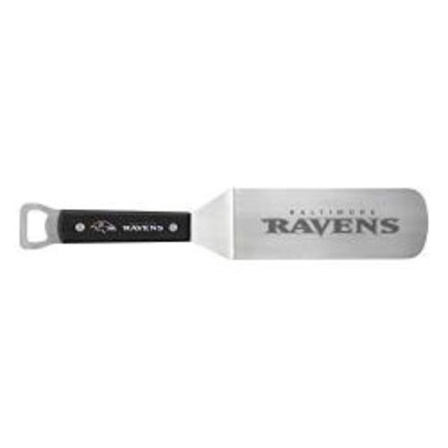 Collection BBSNFL0301 NFL Spatule BBQ Baltimore Ravens avec Ouvre-Bouteille