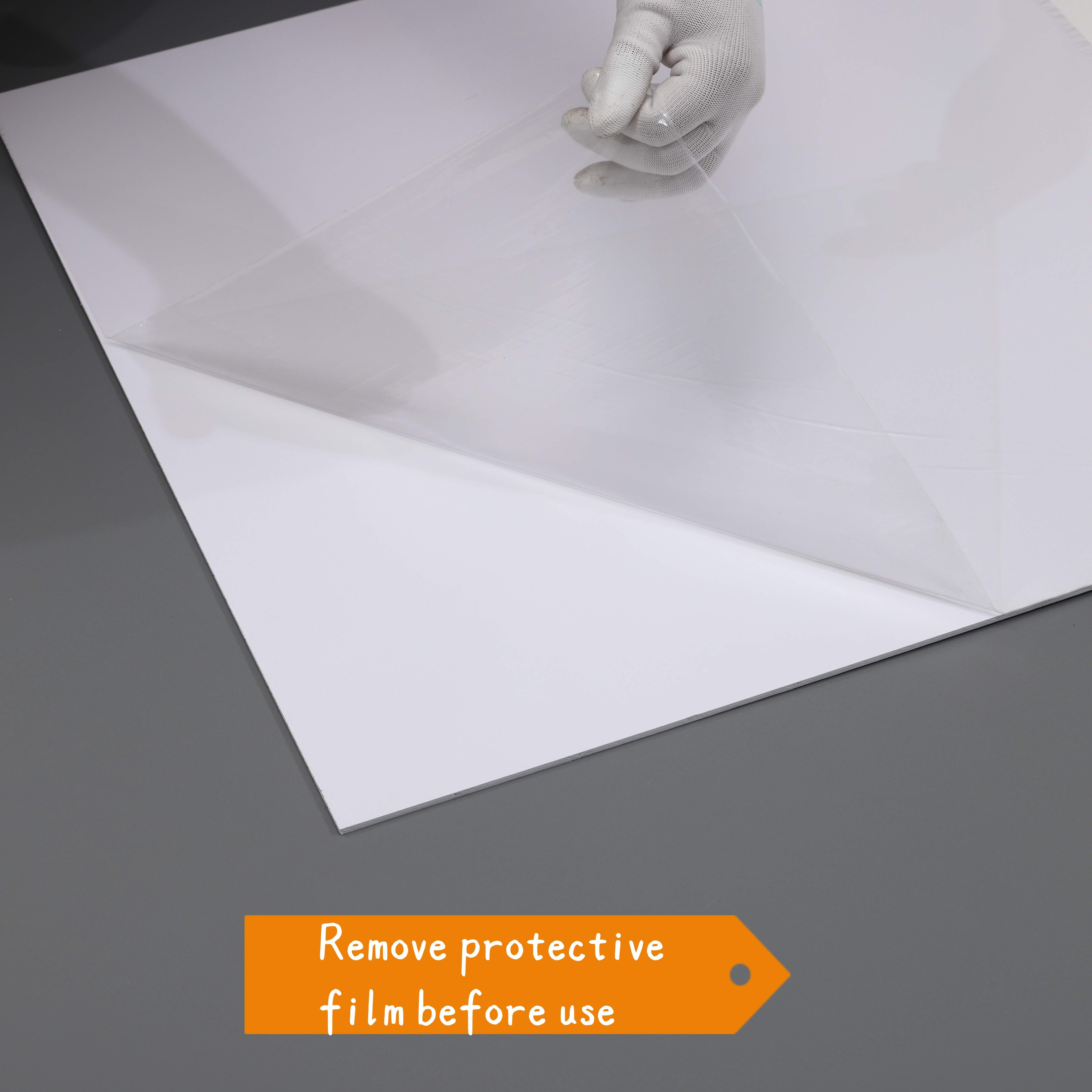 10-Pack White Ceiling Panel 4ft x 2ft (48in x 24in), Waterproof and Fireproof PVC Smooth Drop Ceiling Tile