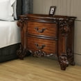 thumbnail image 6 of ACME Vendome 2-Drawers Bedroom Nightstand in Cherry, 6 of 6