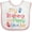 White and Pink, variant on Inktastic Grammy and Pappy Love Me Boys or Girls Baby Bib
