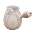 thumbnail image 3 of GUOOL Ceramic Teapot 650ml with Rope Wrapped Handle for Household Tea House Hiking, 3 of 9