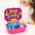 thumbnail image 3 of MesaSe Playhouse Toy with Music Light Bright Color Smooth Edge Fun Figures Educational Mini Theme Box Toy for Kids Style B One Size, 3 of 13