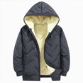thumbnail image 2 of Staki Girls Zip Up Hoodie Soft Sherpa Lined Heavyweight Hooded Girls Sweatshirt Hoodies for Teens Kids 5-14Y(Gray,11-12 Years), 2 of 6