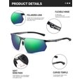 thumbnail image 4 of Gafas de sol BIRCEN Polarizadas con protección UV400 para hombre Al-Mg, 4 of 6