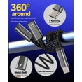 thumbnail image 7 of USB C to Audio Charger Splitter(2in1)Dual Type C AUX Headphone Jack Cable Adapter for iPhone 16 15 Pro Max Compatible for Samsung S25 S24 S23 Dongle for Apple for iPad Charging Headset Car converter, 7 of 7