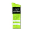 thumbnail image 4 of Unisex Child Kid Size Colored Knee High Sport Team Socks With Various Colored Stripes, 4 of 4