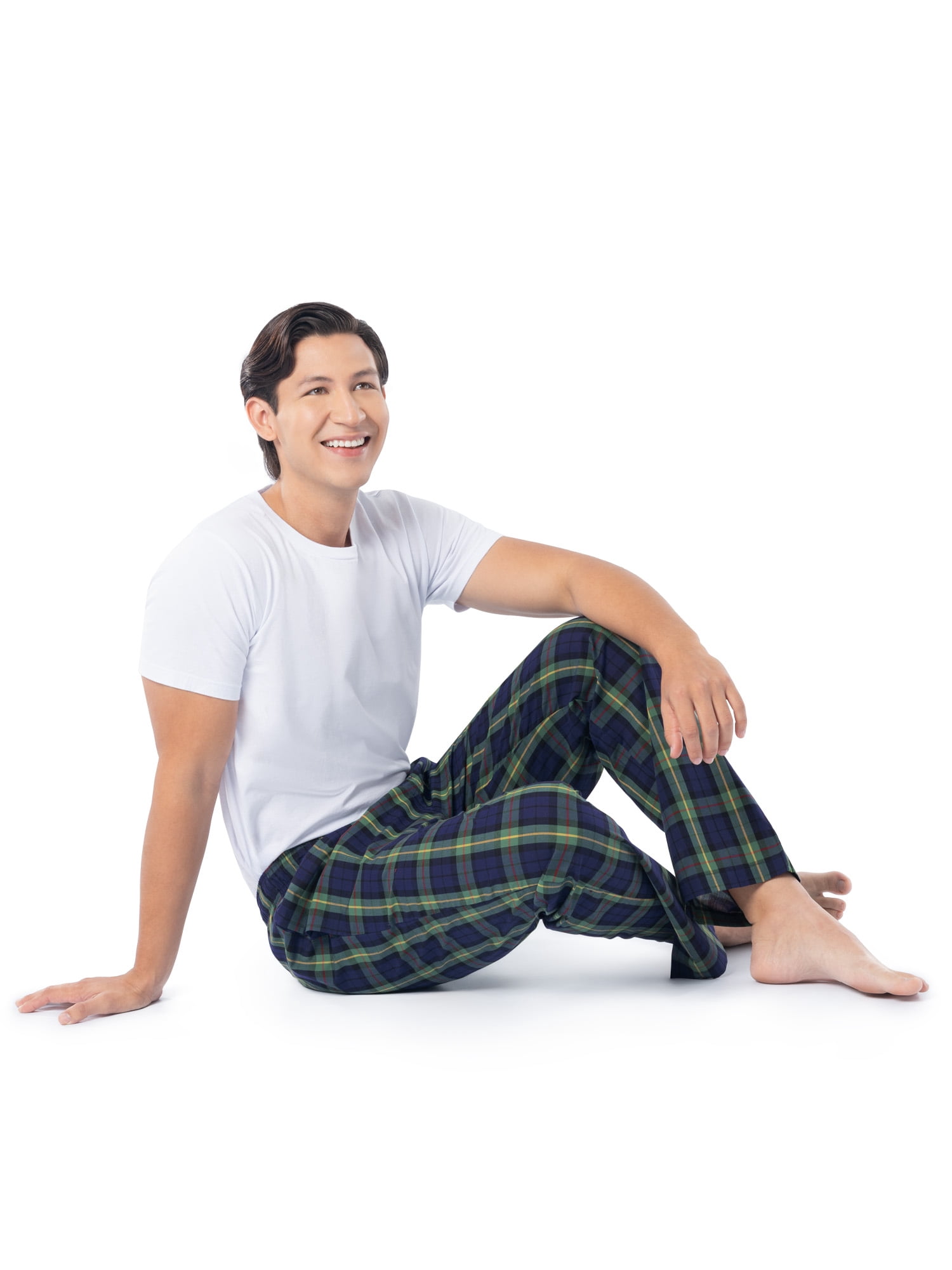 Fruit of the Loom Men's and Big Men's Soft Brushed Woven Sleep Pant, Sizes S-6XL & LT-3XLT