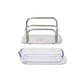 thumbnail image 2 of Soporte de esponja OXO Good Grips de acero inoxidable negro, 2 of 6