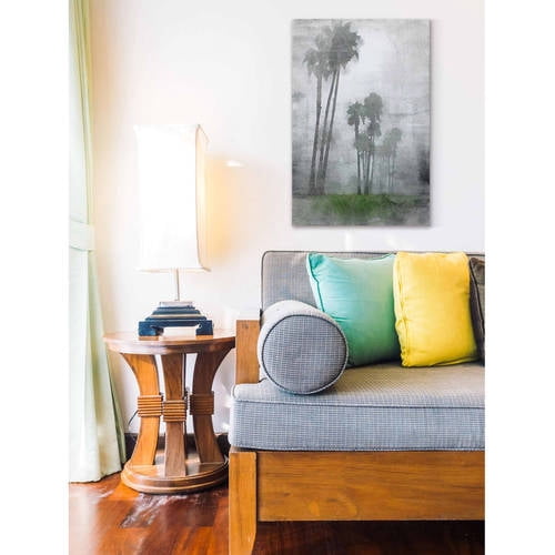 "A Foggy Morning" Painting Print on Wrapped Canvas
