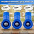 thumbnail image 5 of Lung Flute Breathing Vibration Expectorator Phlegm-inducing Device Clearing Lung Instrument, 5 of 5