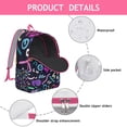 thumbnail image 2 of Modern Aesthetic Geometric Backpack, Stylish Abstract Art School Bag with Minimalist Chic Design and Retro Fashion Colorful Patterns, 2 of 5