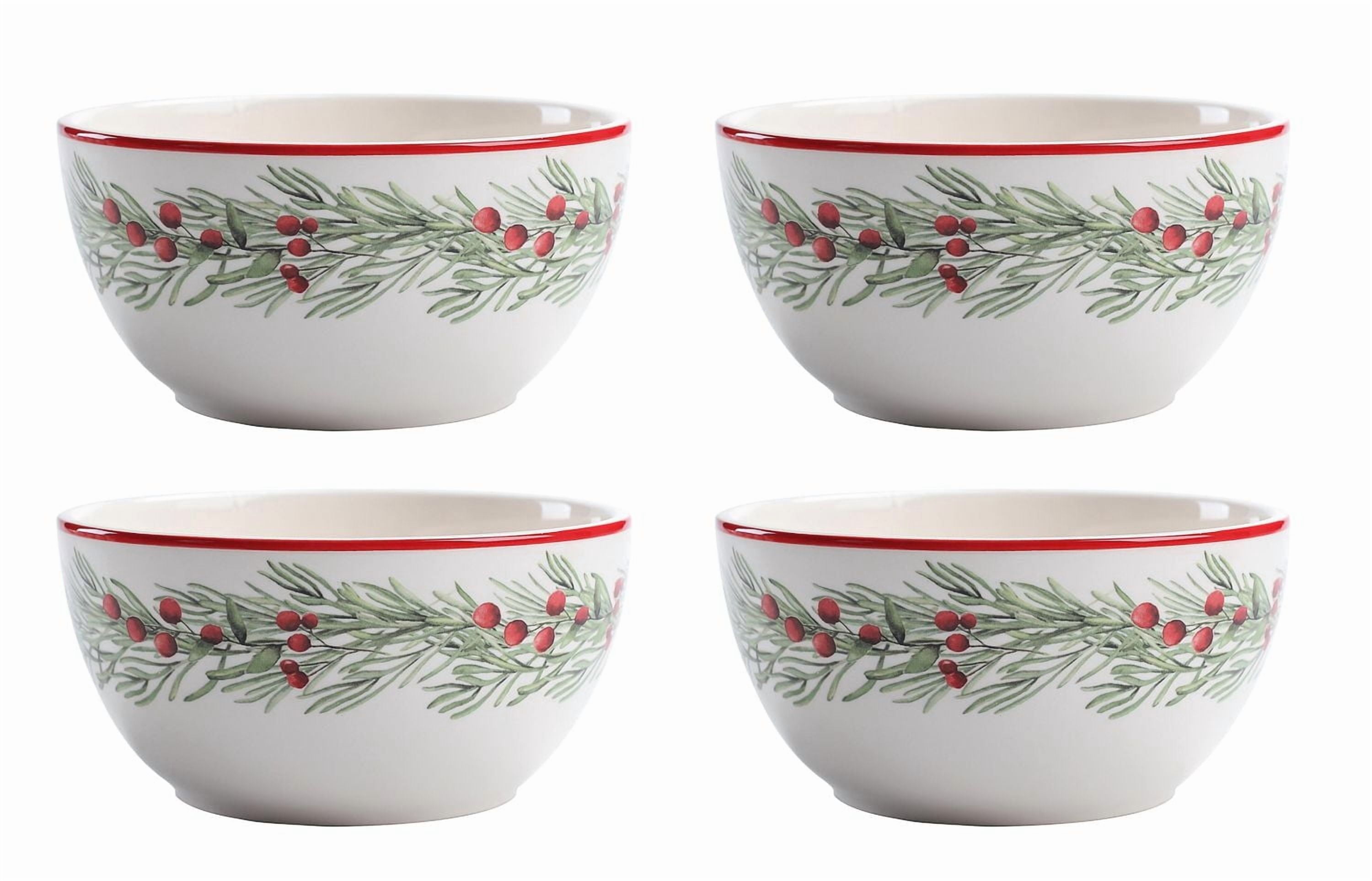 Holiday Time Soup Bowl, 4-Piece