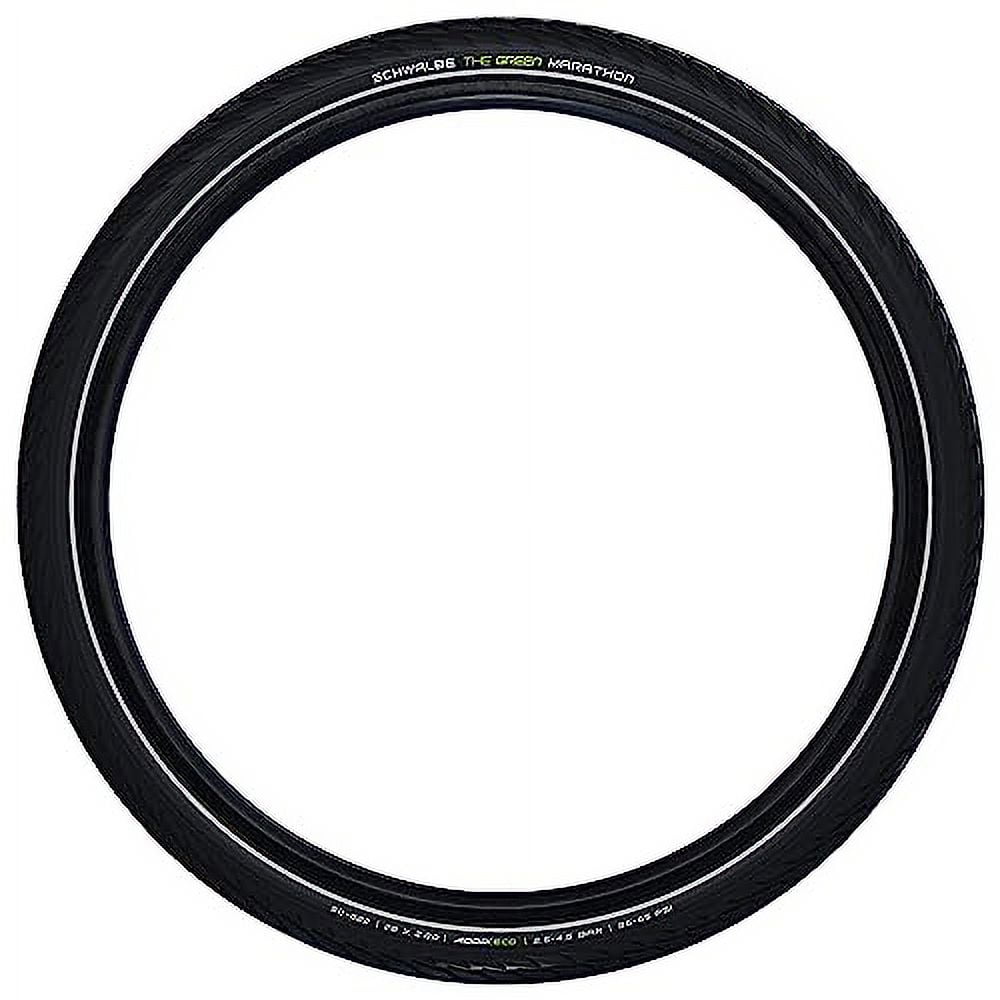 Schwalbe Green Marathon Tire - 16 x 1.75, Clincher, Wire, Black/Reflective, Performance Line, GreenGuard, TwinSkin,
