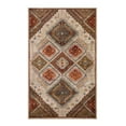 thumbnail image 2 of Geometric Medallion Design Indoor Rug, 8' x 10', White Rust, 2 of 5