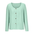 Ympuoqn Savings LongSleeve Blouse for Women Dressy Casual Eyelet Tops
