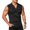 Black*, variant on Men's Tank Tops 2026 Summer V-Neck Solid Color Sleeveless Breathable Casual Outdoor Wear Chic Holiday Vest