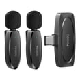 thumbnail image 1 of YESIDO KR13 Dual Low-latency Wireless Lavalier Microphone with Type-C Receiver, KR13, 1 of 12
