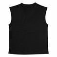 thumbnail image 7 of tarylea Men's Knitted Shirts Deep V Neck Sleeveless Sweater Vests Solid Color Loose Shirts Casual Trendy Cute Outwear Tops, 7 of 7