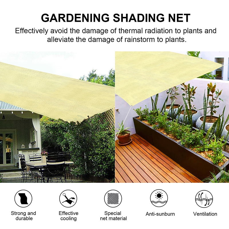 Details about   1pcs Plant Sunshade Net Cover Insect-proof Sunshade Vegetable Garden Anti-bird 