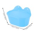thumbnail image 2 of Raindrops Indoor Bird Bath Parrot Bath Tub Hanging Design 1 Set, 2 of 6