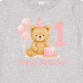thumbnail image 4 of Inktastic Cute Teddy Bear 1st Birthday Party Boys or Girls Baby T-Shirt, 4 of 5