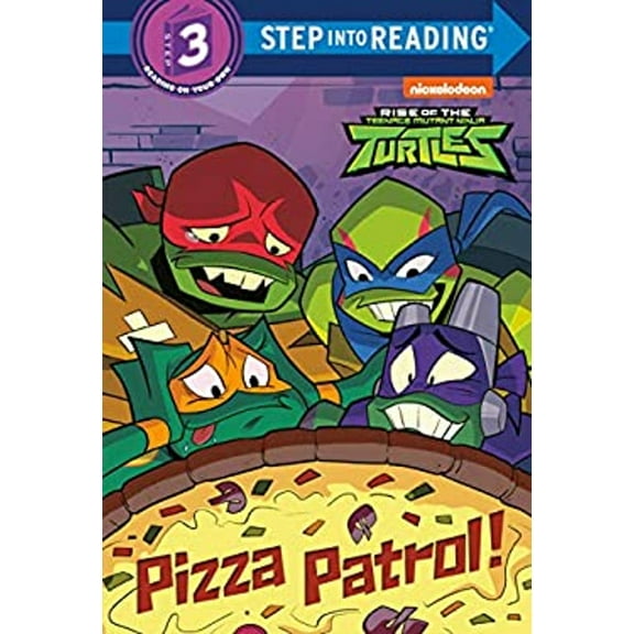 Pre-Owned Pizza Patrol! (Rise of the Teenage Mutant Ninja Turtles) (Library Binding) 0593123735 9780593123737