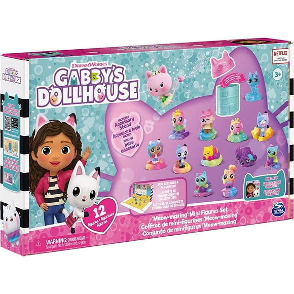 Gabby's Dollhouse - Meow-Mazing Mini Figures Set with Exclusive Figures