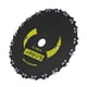 thumbnail image 3 of Disco de cadena de ángulo recto, hoja de acero de aleación, disco de rueda de motosierra para tallado de madera y plástico, 9 pulgadas, 20 dientes, 3 of 9