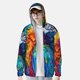 thumbnail image 2 of Balery Colorful Parrot Jungle Dream Sudadera ligera de manga larga con capucha y protección solar UPF 50+ para hombre y mujer, ideal para pesca y running-3X-Large, 2 of 7