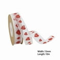 thumbnail image 2 of XEOVHV Valentines Ribbon, Valentines Day Decor, Valentine Ribbon for Gift Wrapping, Red Ribbon Valentines, Heart Ribbons Craft Satin Valentines Day Gifts DIY Crafts, 2 of 9
