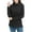 Black, variant on Womens Tunic Tops Turtleneck Long Sleeve Shirts Oversized Fall Sweaters Side Split High Low Hemline Clothes (S, Black)