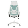 thumbnail image 5 of CorLiving Ashton High Back Ergonomic Teal Mesh Back & Black Seat Adjustable Height Office Chair with Headrest – Comfortable Mesh Office Desk Chair, Perfect Computer and Work Chairs for Home Office, 5 of 5