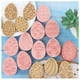 thumbnail image 4 of Juego de cortadores de galletas de Pascua - moldes de plástico de 10 piezas para galletas, pasteles, chocolate y caramelos - Formas de huevo y conejo para repostería navideña, 4 of 9