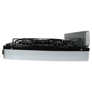 Koblenz 4-Burner Liquid Propane Stove Top, Silver, PSK-400S