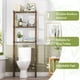 thumbnail image 3 of Organizador de baño AmazerBath de bambú, 3 niveles, encima del inodoro, color nogal, 3 of 8