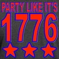 thumbnail image 3 of CafePress - Party Like Its 1776 T Shirt - Men's Classic Graphic Cotton T-Shirt, 3 of 4
